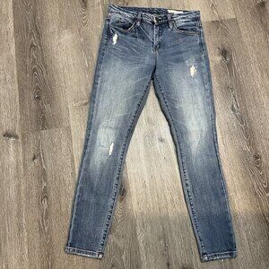 BlankNYC‎ Skinny Classique Distressed Jeans Size 28